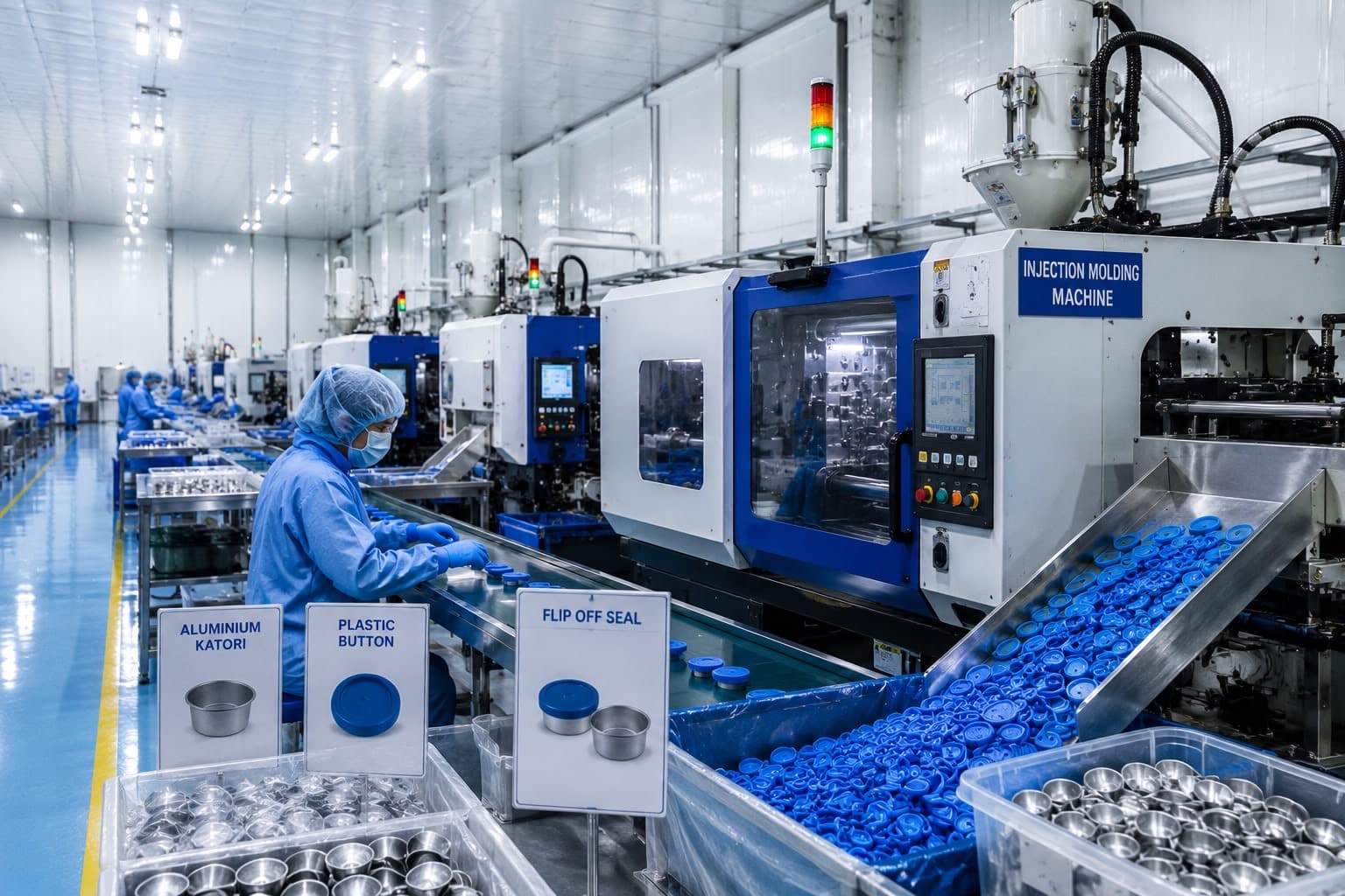 Flip-Off Seal Production